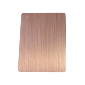 Long hairline Rose Gold