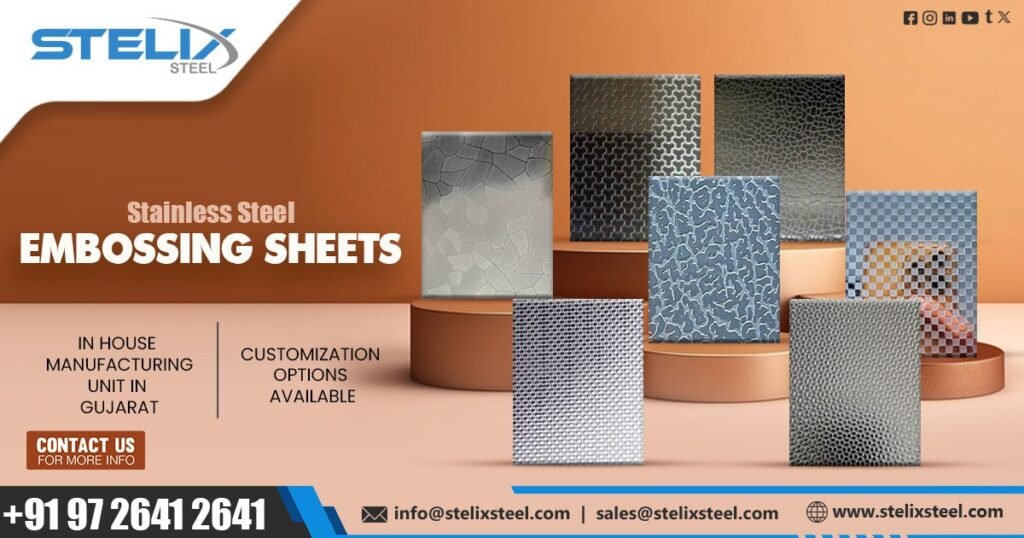 Supplier of Stainless Steel Embossing Sheet in Chennai