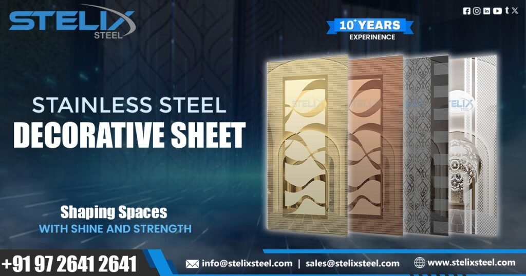 Supplier of Stainless Steel Decorative Sheet in Chennai