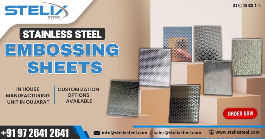 Stainless Steel Embossing Sheet in Surat