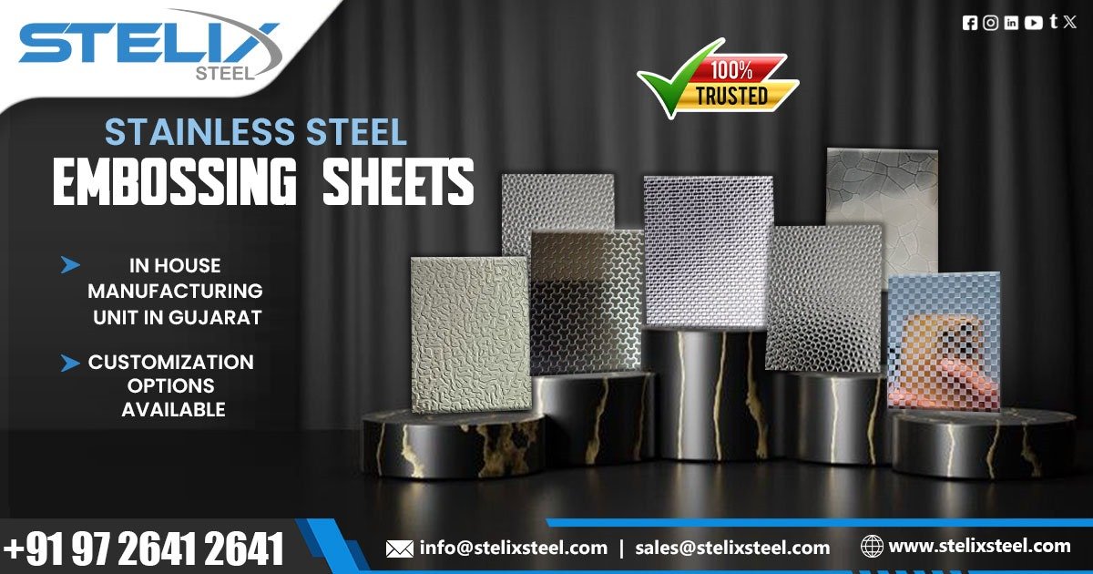 Supplier of Stainless Steel Embossing Sheet in Jaipur