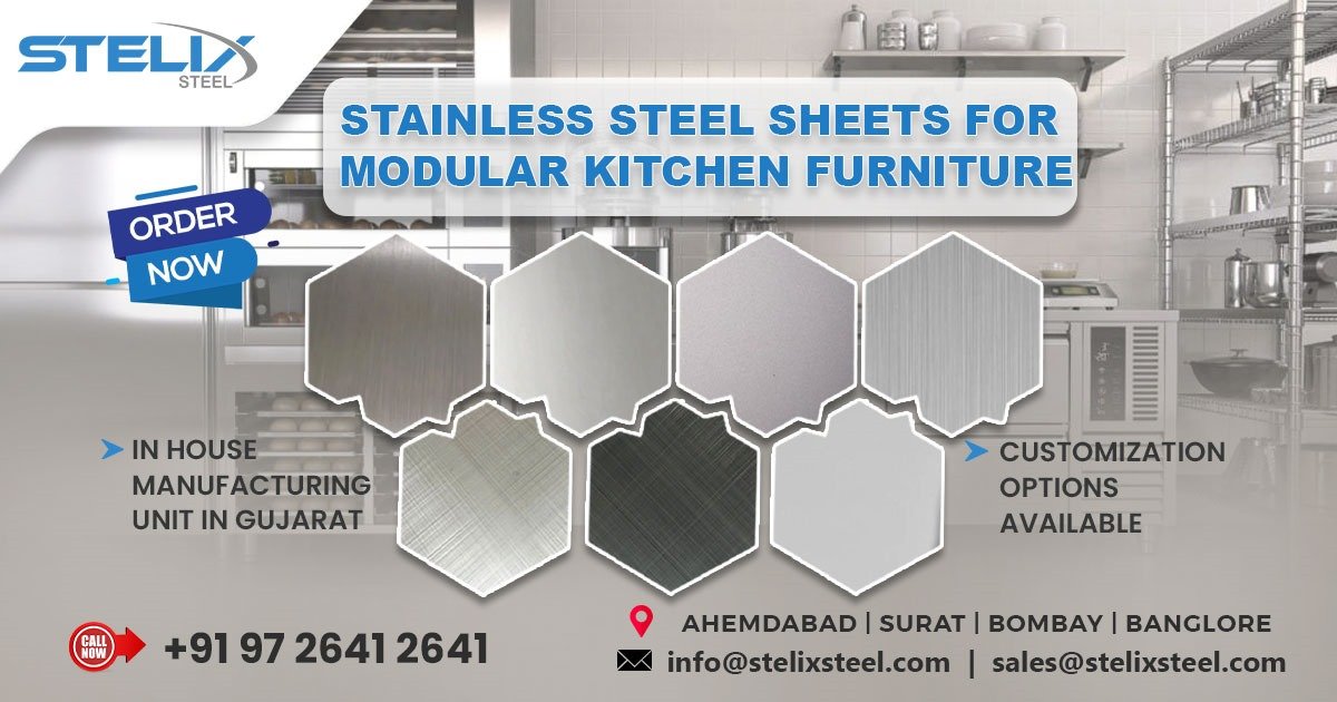 Stainless Steel Sheets for Kitchen Furniture in Chennai
