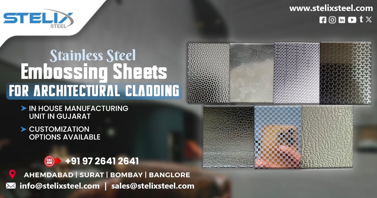 SS Embossing Sheet for Architectural Cladding in Chennai