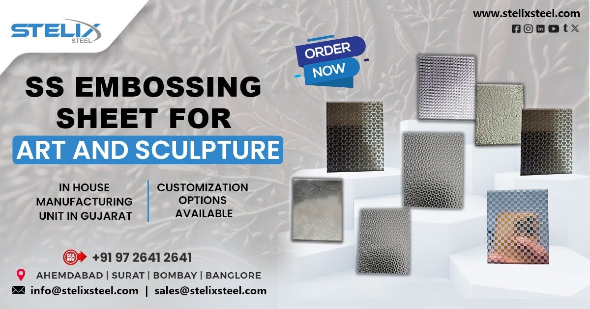 SS Embossing Sheet for Art and Sculpture in Chennai