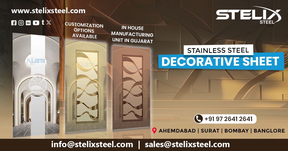 Stainless Steel Decorative Sheet Supplier in Jaipur