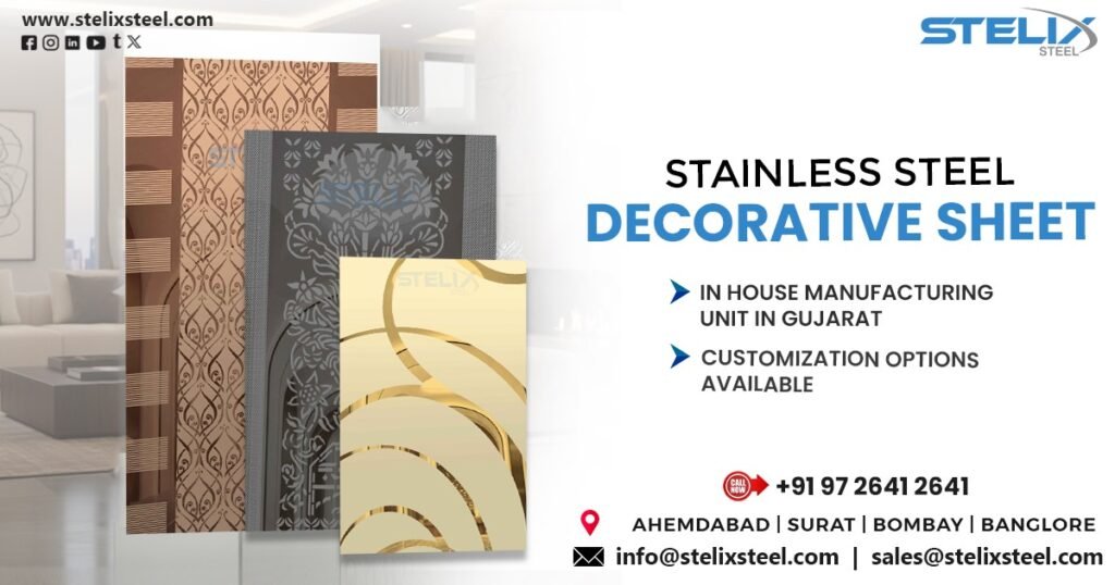 Stainless Steel Decorative Sheet in Karnataka
