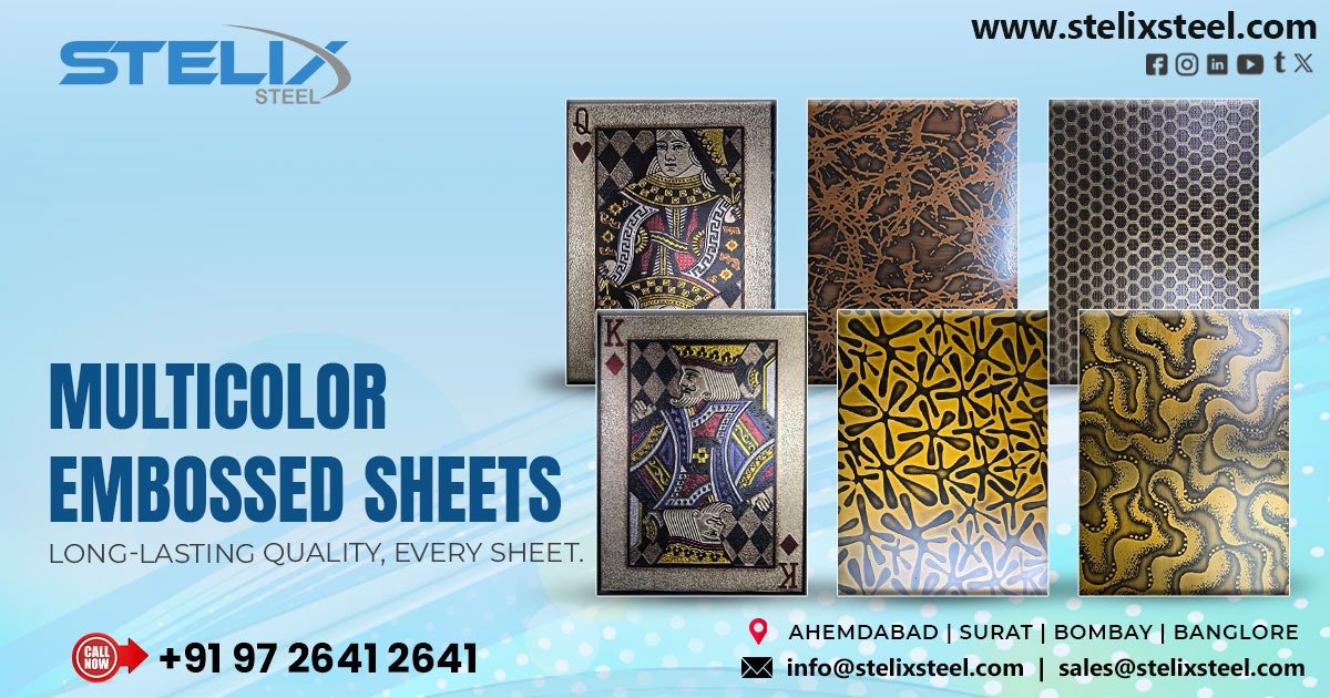 Top Multicolor Embossed Sheets in Gujarat