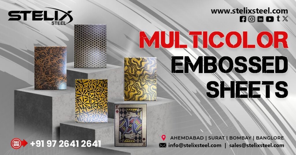 Multicolor Embossed Sheets for Homes and Offices