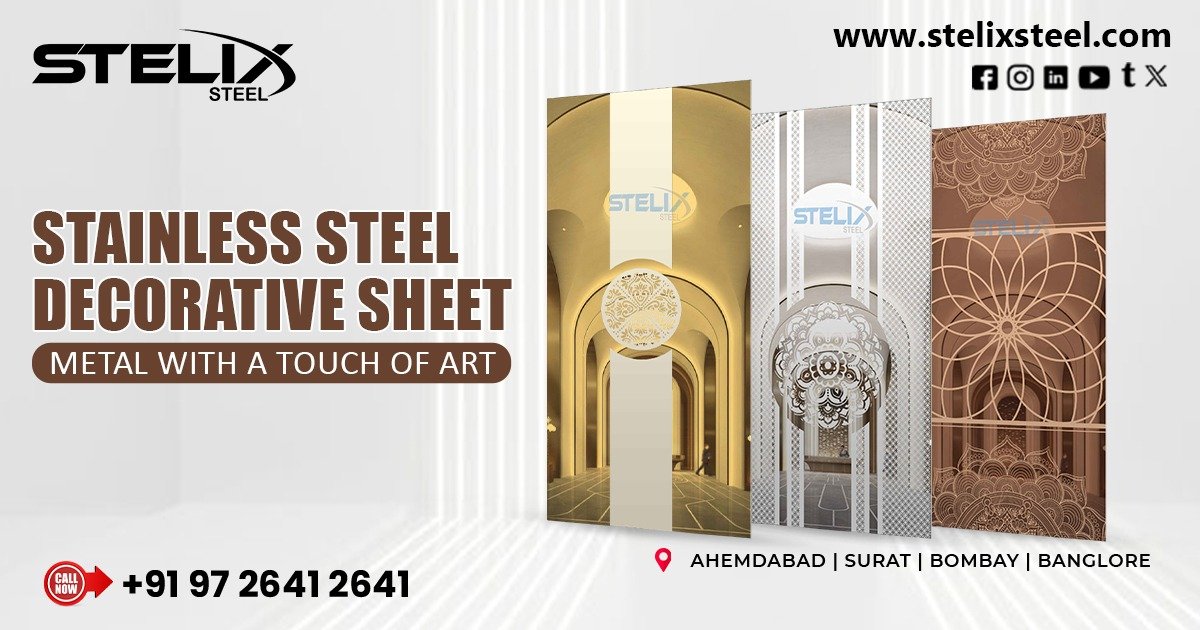 Stainless Steel Decorative Sheet in Ghaziabad