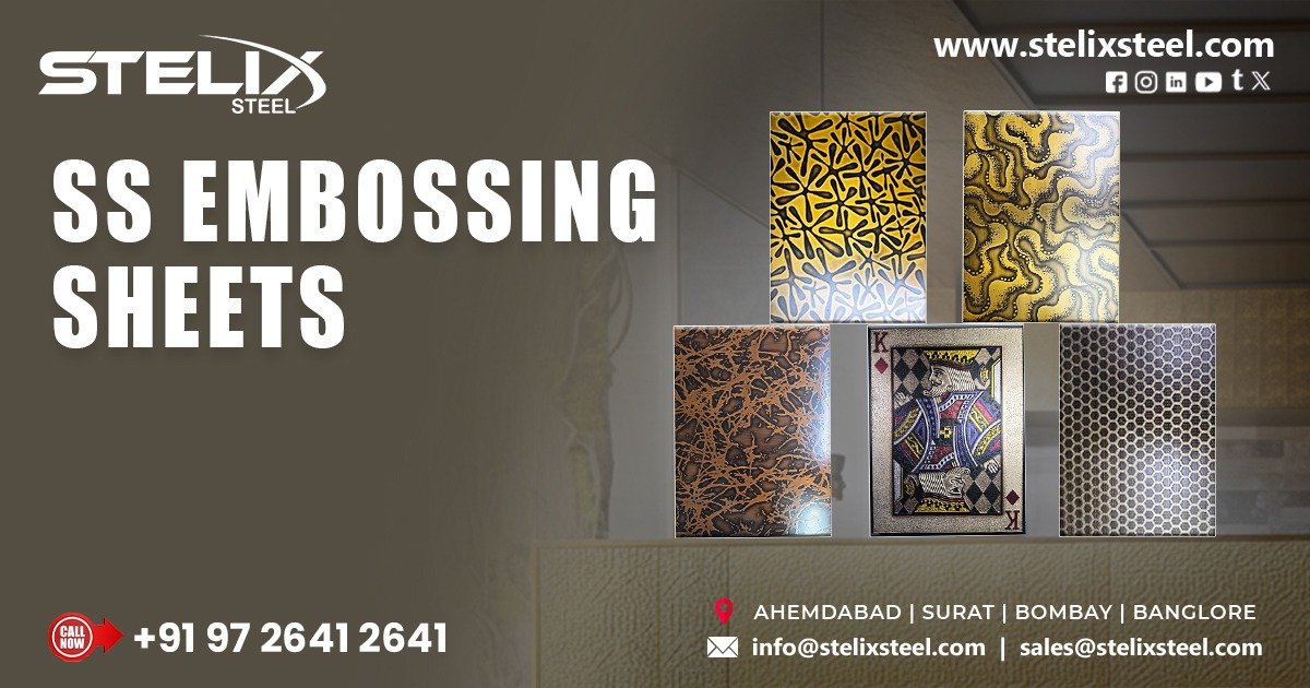 Stainless Steel Palladium Embossing Sheets Manufacturer