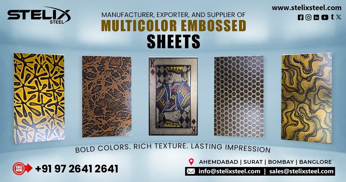 Multicolor Embossed Sheets in Mumbai