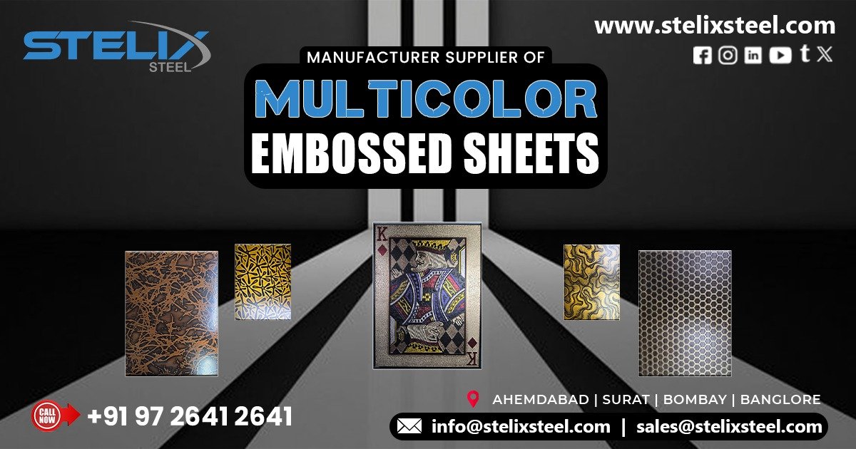 Multicolor Embossed Sheets for Interior Panels
