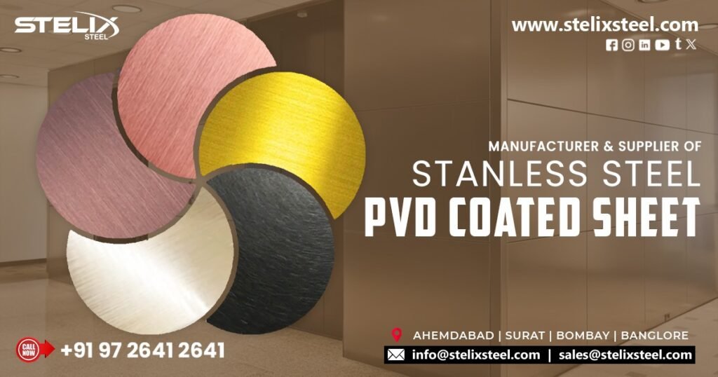 316 Stainless Steel PVD Coated Sheet in Rajkot