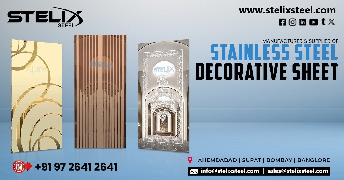 Stainless Steel Decorative Sheet for Modern Interiors
