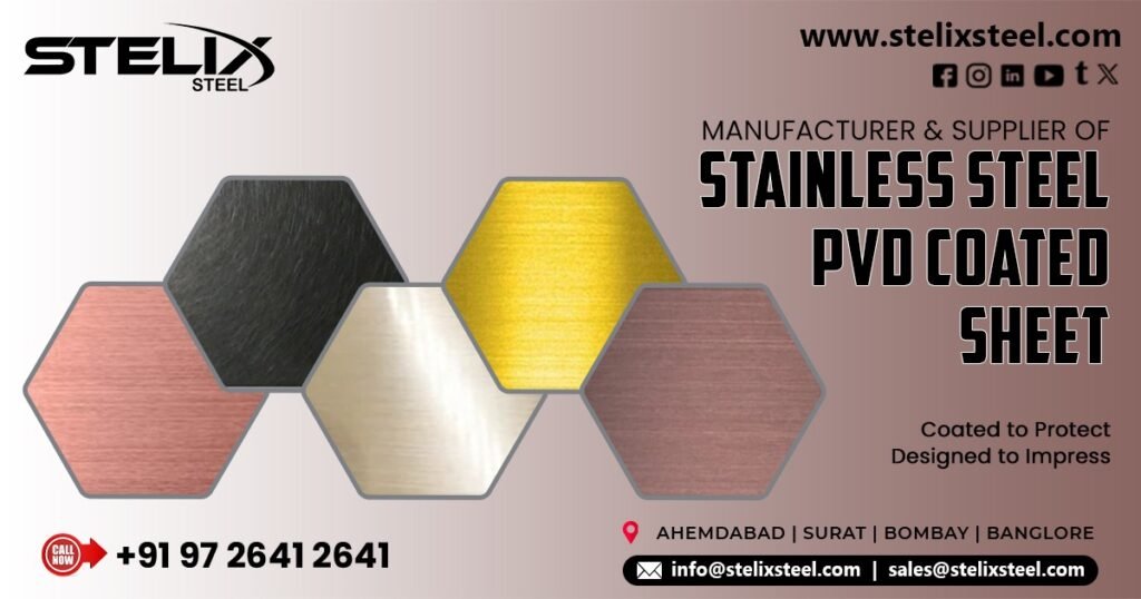 PVD Coated Stainless Steel Sheet in Gandhinagar