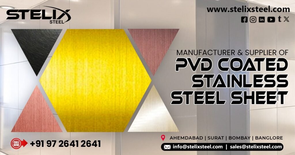 304 Stainless Steel PVD Gold Sheet Manufacturer