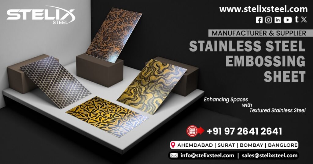 304 Stainless Steel Moon Rock Embossing Sheet