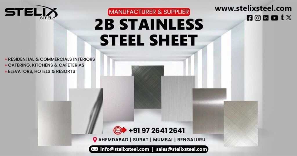 2B Stainless Steel Sheet in Lucknow