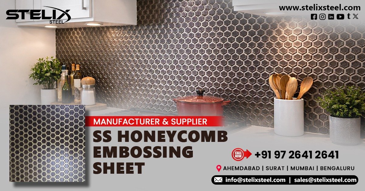 Honey Comb Embossing Sheets for Kitchen Furniture in Chennai