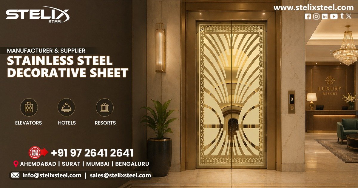 Stainless Steel Decorative Sheets for Doors in Bengaluru