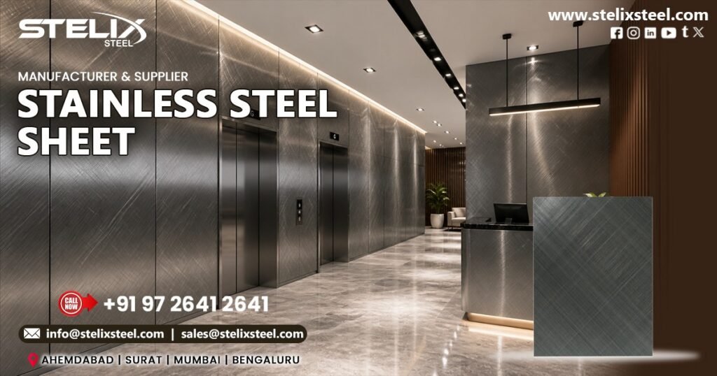 Manufacturer of Stainless Steel Wall Sheet for Wall Protection