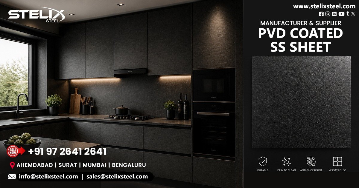 PVD Coated Sheets for Morden Kitchen