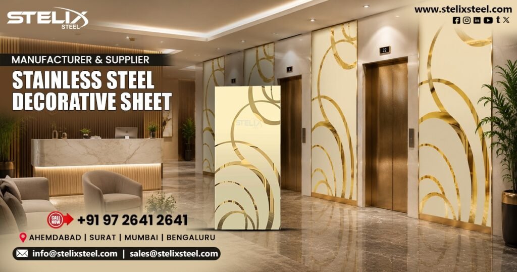 Elevate Luxury Interiors with Stainless Steel Decorative Sheets