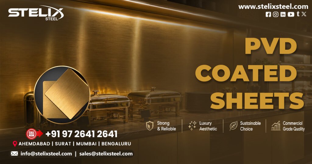 Gold PVD Coated Sheets in Chennai