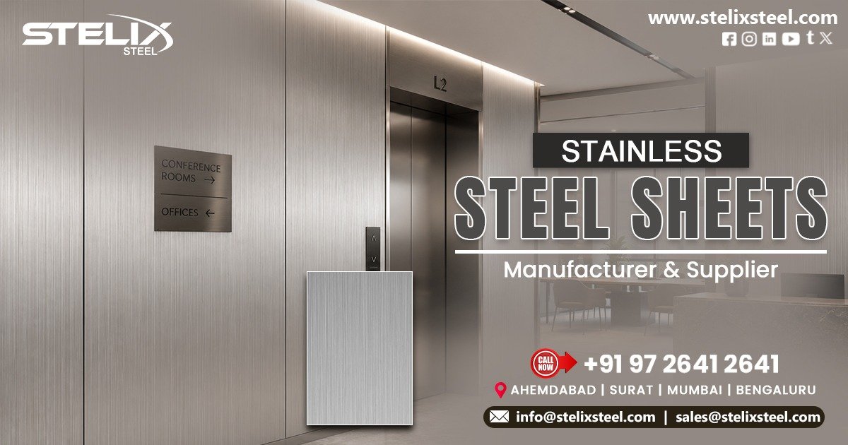 Hairline Finish Stainless Steel Sheet in Raipur