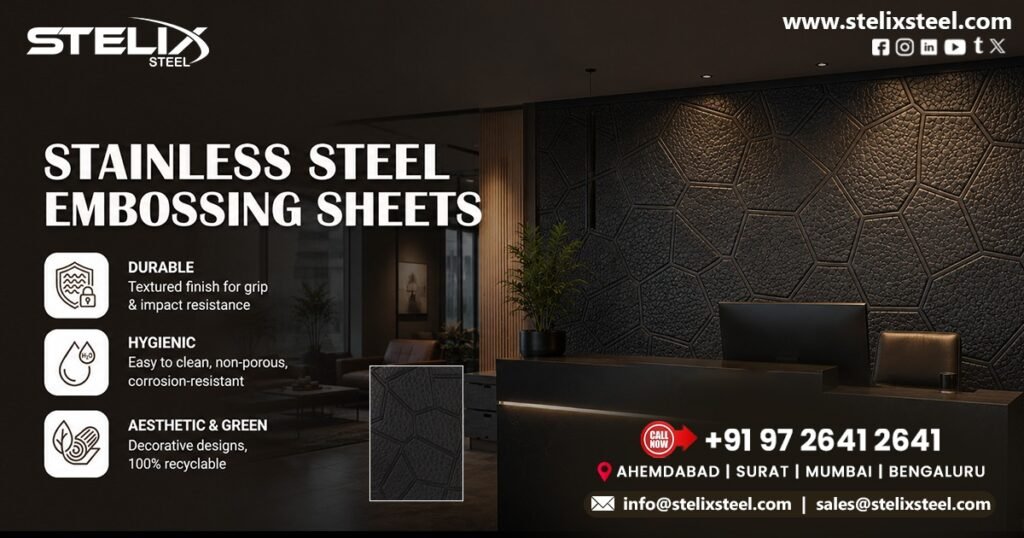 Mosaic Stainless Steel Embossing Sheets in Lucknow