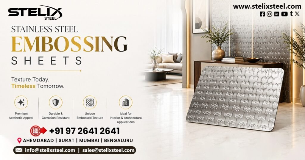 Honey Comb Embossed Stainless Steel in Lucknow