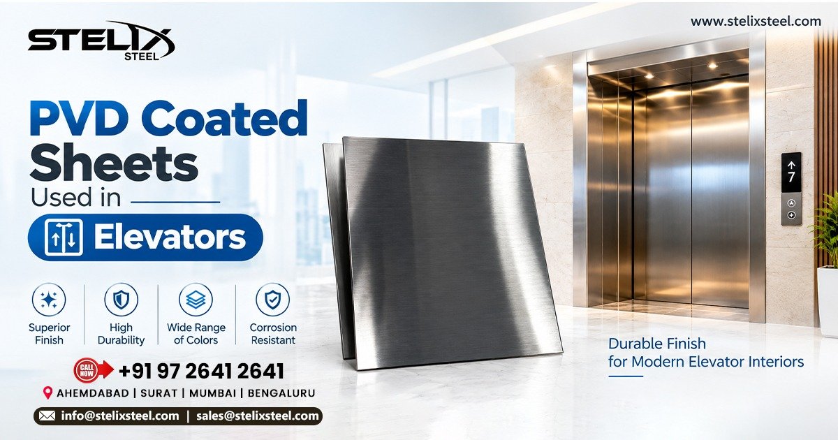 Black PVD Coated Stainless Steel in Indore