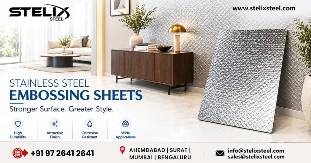 Linen Stainless Steel Embossing Sheets in Mysuru