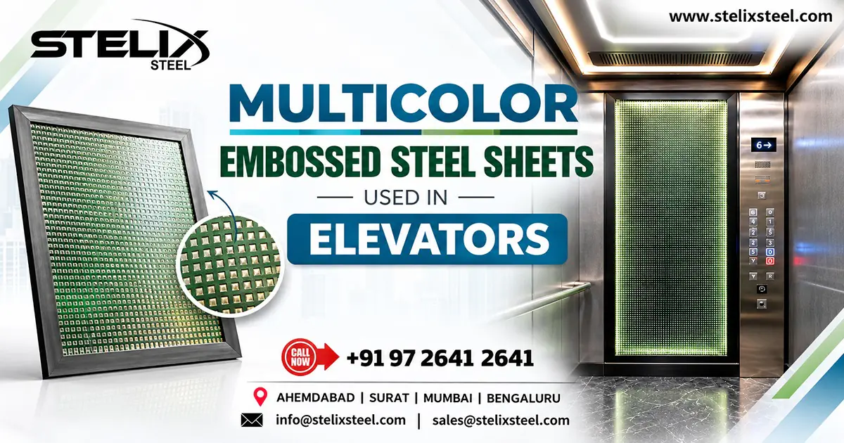 Multicolor Embossed Steel Sheets Supplier in Madurai