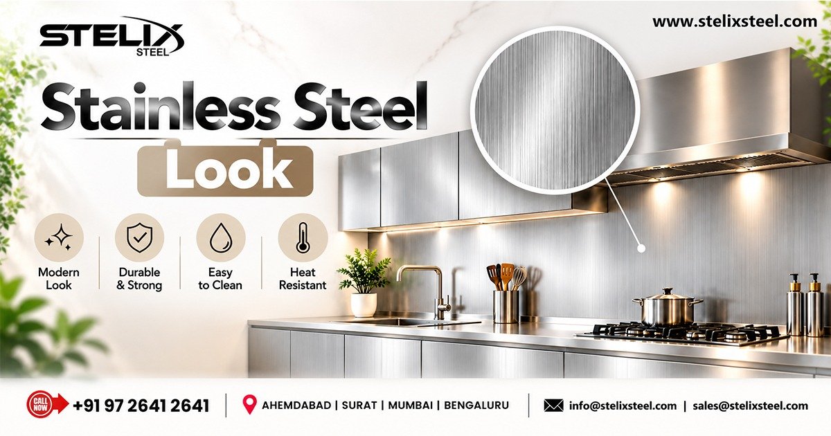 Hairline Finish Stainless Steel Sheet in Jabalpur